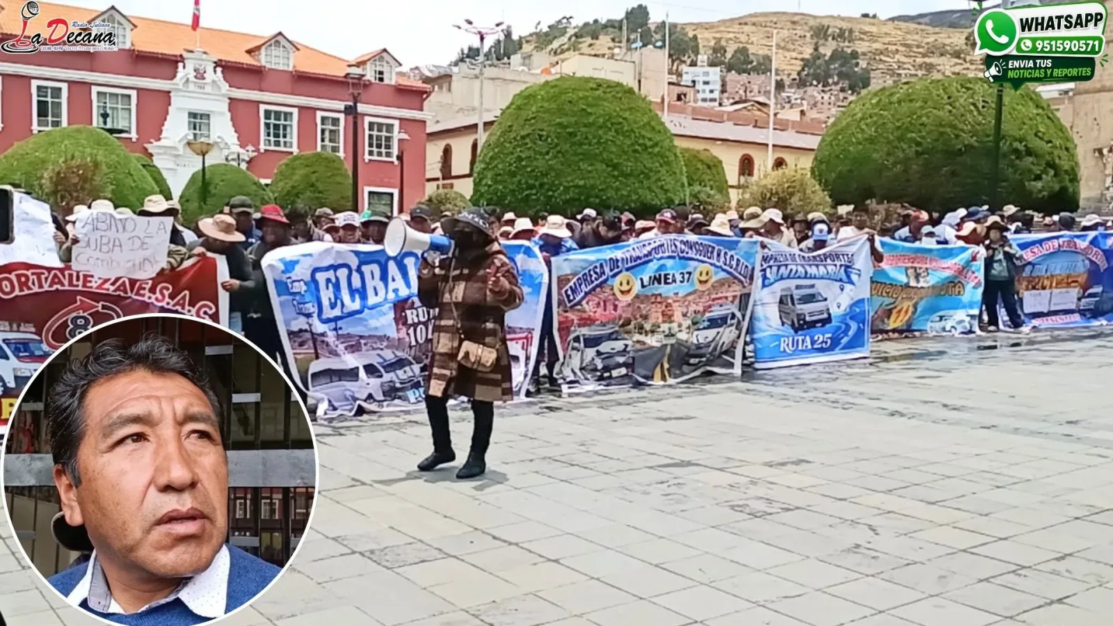 TRANSPORTISTAS DE PUNO DENUNCIAN PRESUNTA ILEGALIDAD EN APROBACIÓN DE ORDENANZA MUNICIPAL