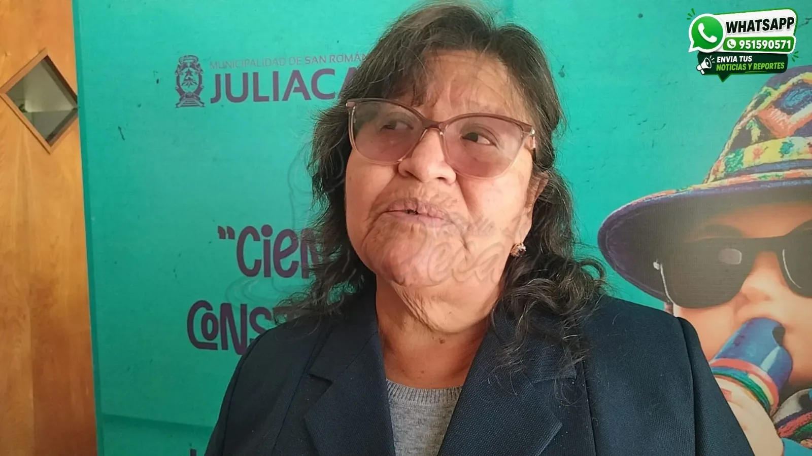 responsable del Centro Integral del Adulto Mayor (CIAM), Celina Peralta Ramos