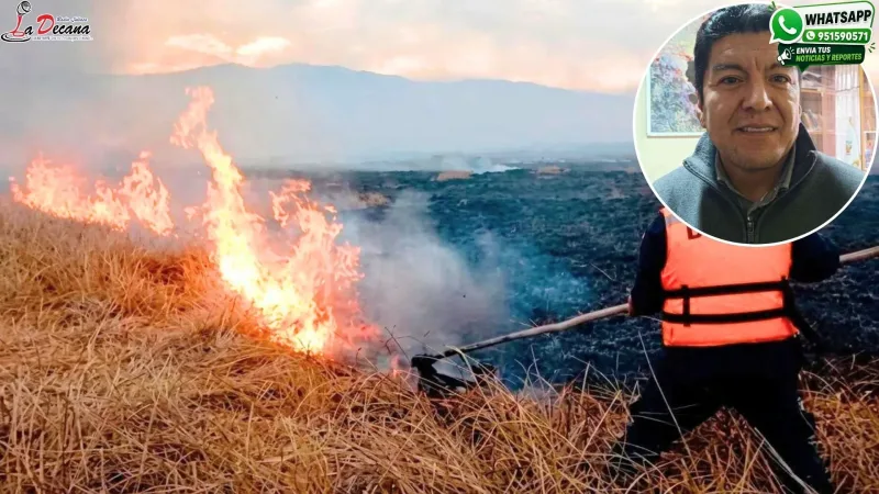 Reserva nacional del Titicaca registra cerca de 20 incendios en lo que va del año