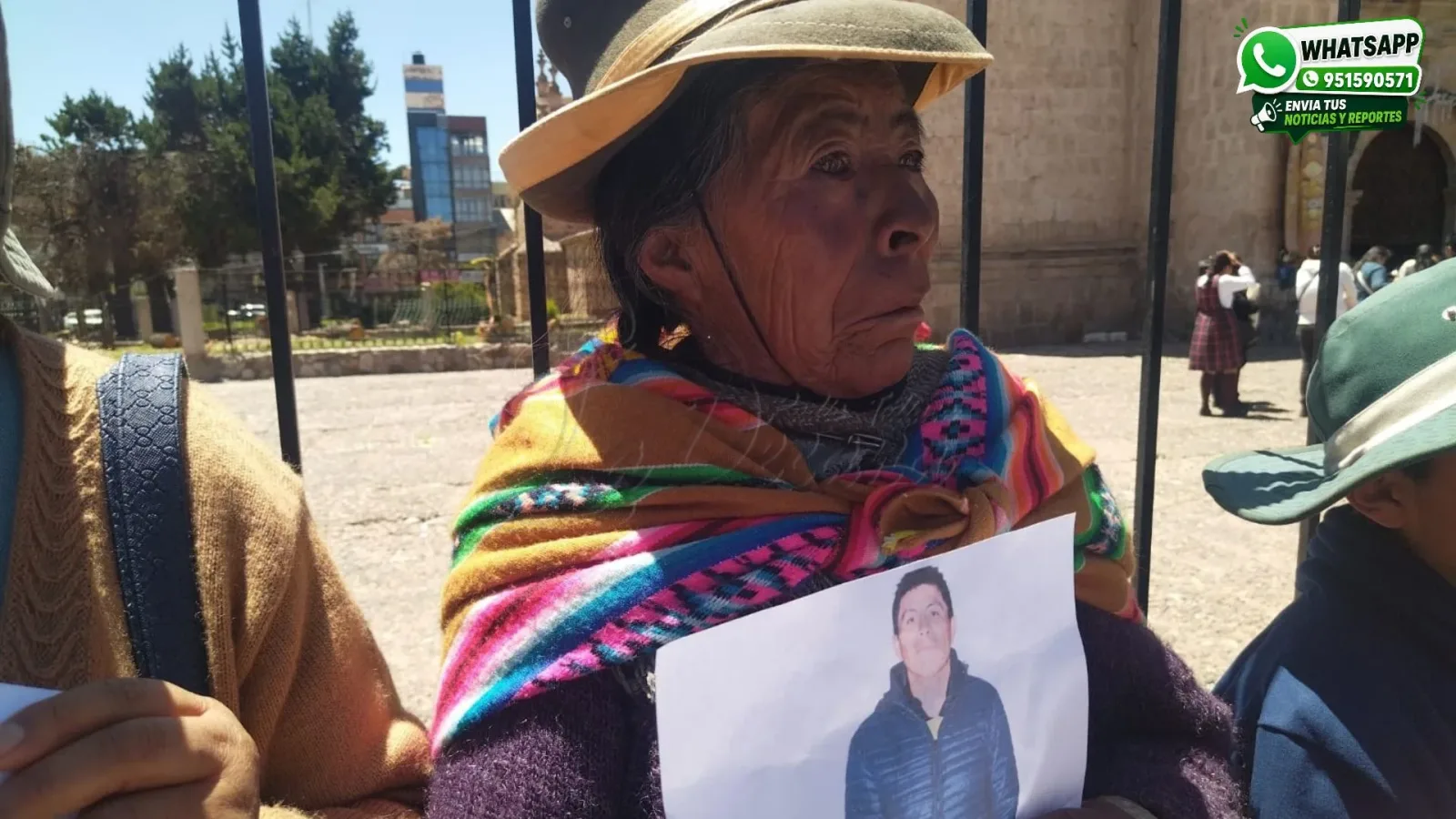 Familiares buscan a Tito Ronald Parqui Quispe, desaparecido tras acudir a votar en Arapa