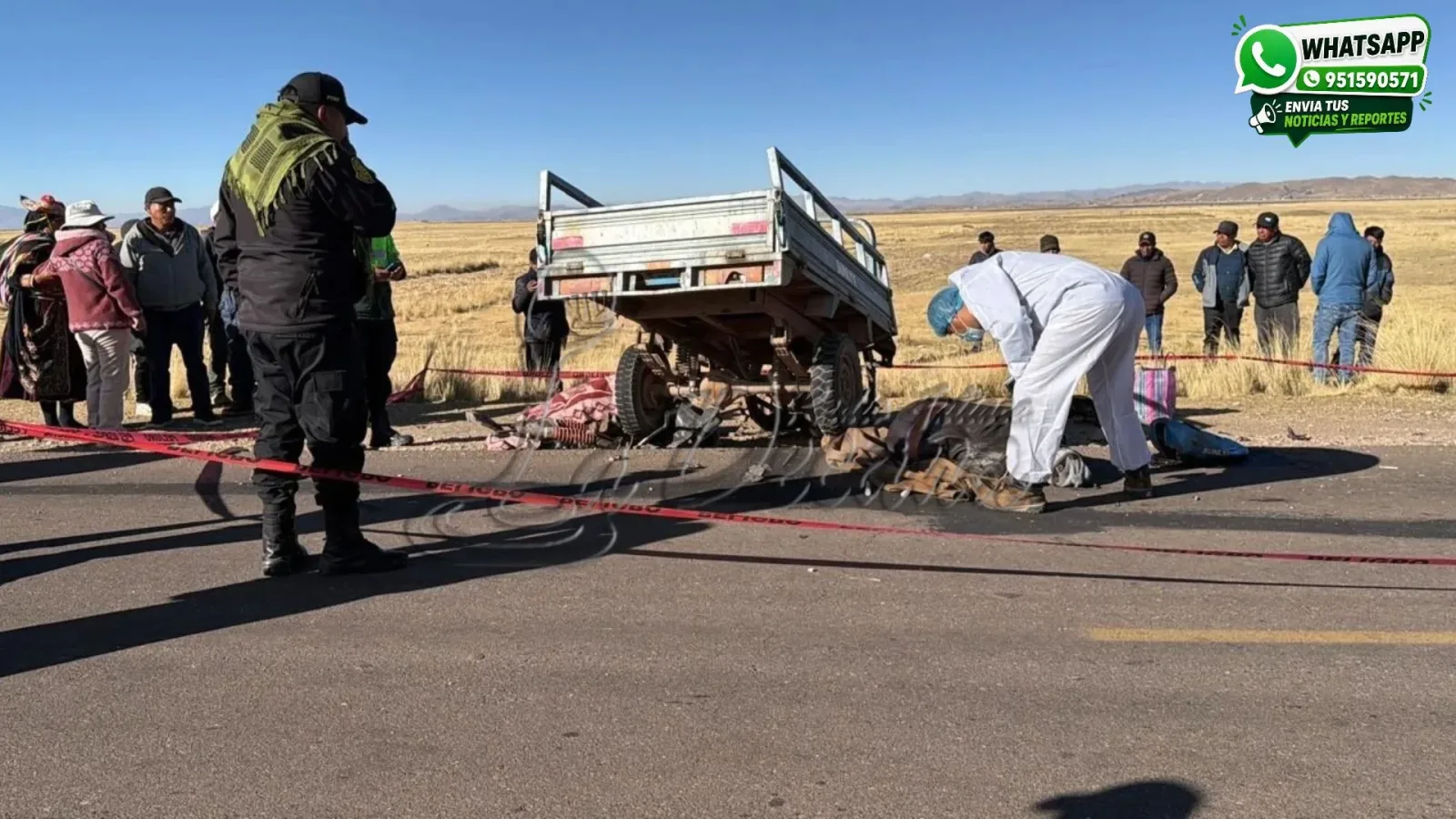 Tragedia en la vía Juliaca–Capachica Choque frontal deja tres personas fallecidas