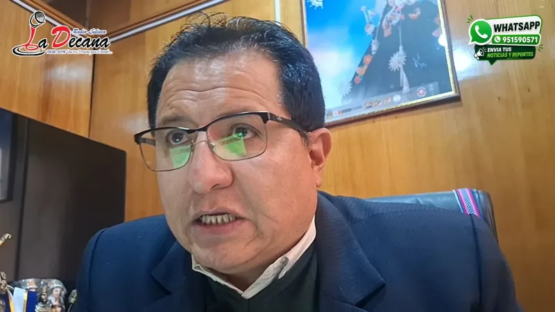 Óscar Macedo Cárdenas, gerente general del Gobierno Regional de Puno
