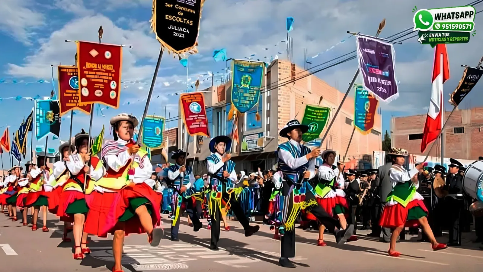 82 instituciones educativas participarán en desfile escolar del 21 de octubre en la plaza de armas de Juliaca