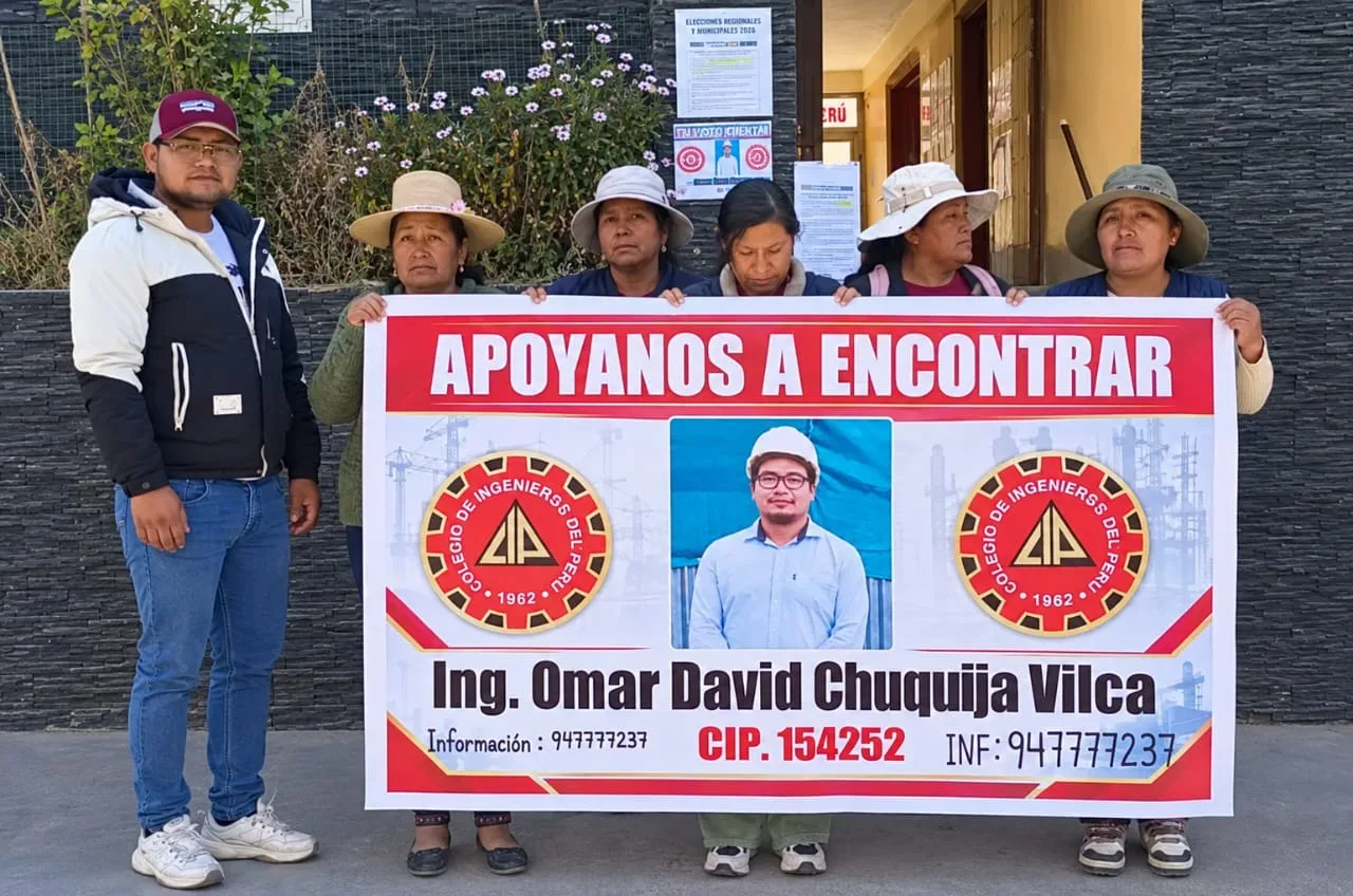 ingeniero desaparecido