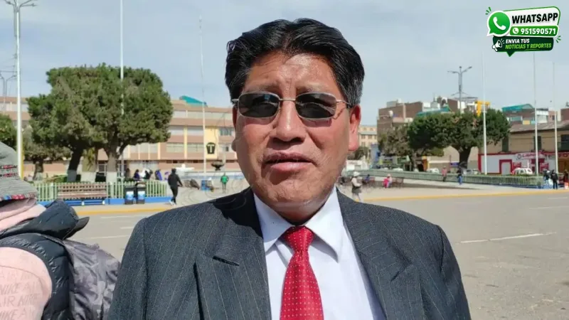 Moisés Callasaca Callasaca, exdirector regional de Trabajo de Puno