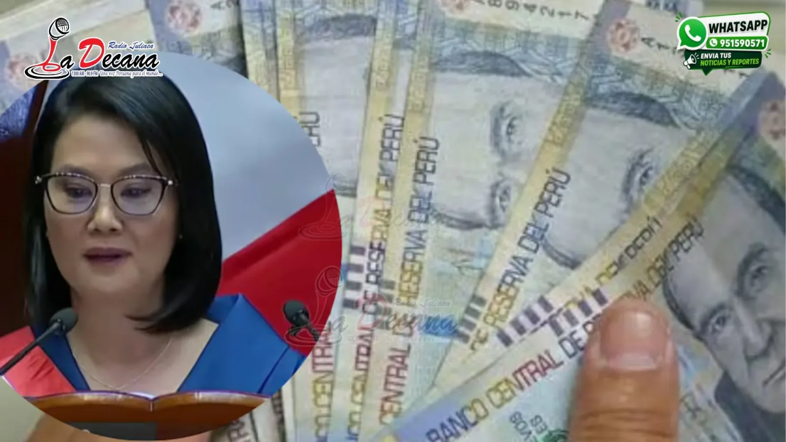 Keiko Fujimori anuncia inversión de S/ 18.000 millones para infraestructura y bonos en 2027
