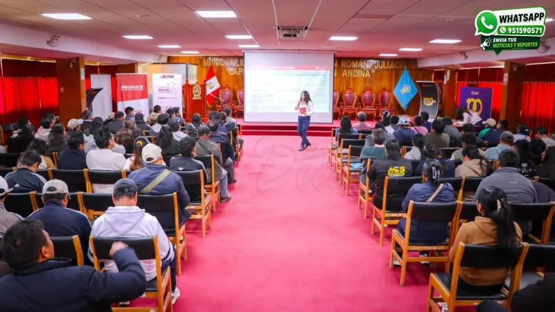 Capacitan a microempresarios de Juliaca para participar en Compras a MYPErú y proveer kits escolares para 2027