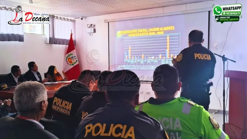 El Comité Provincial de Seguridad Ciudadana (COPROSEC) de San Román