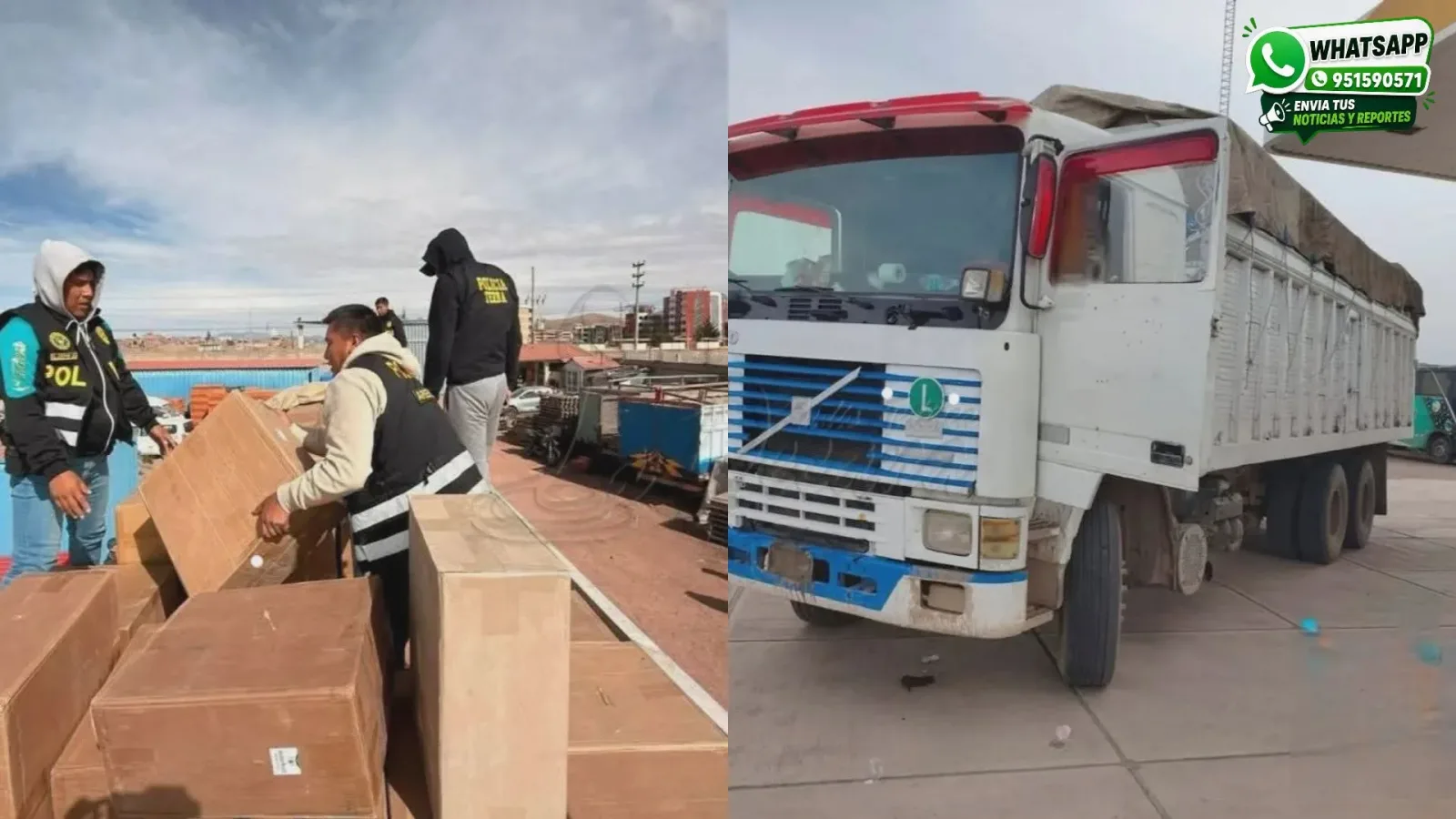 Condenan a 6 años y 10 meses de prisión a sujeto por contrabando de cigarrillos valorizados en más de s 8.6 millones