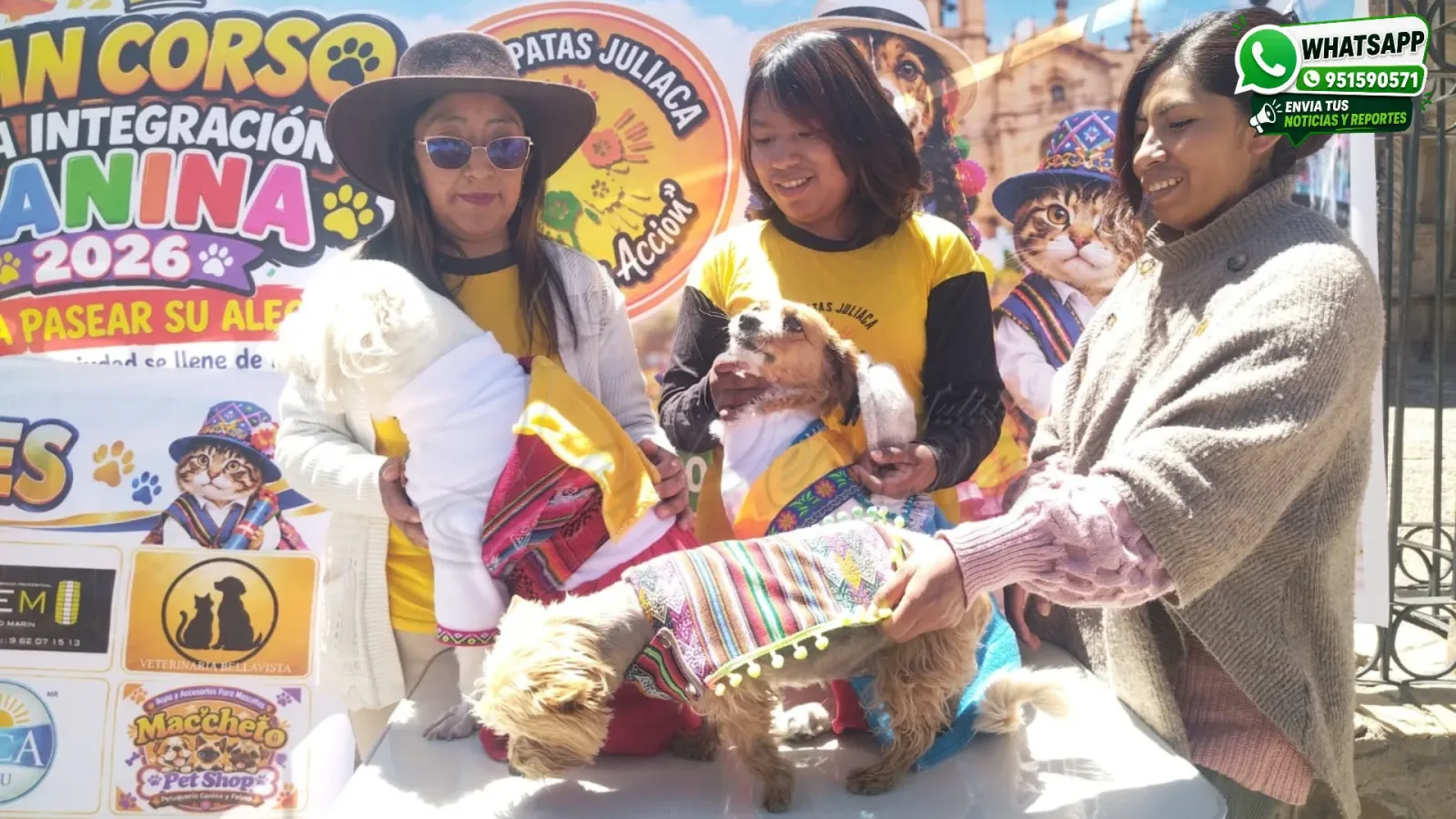 Hilda Huayapa Sánchez, integrante de Entre Patas Juliaca