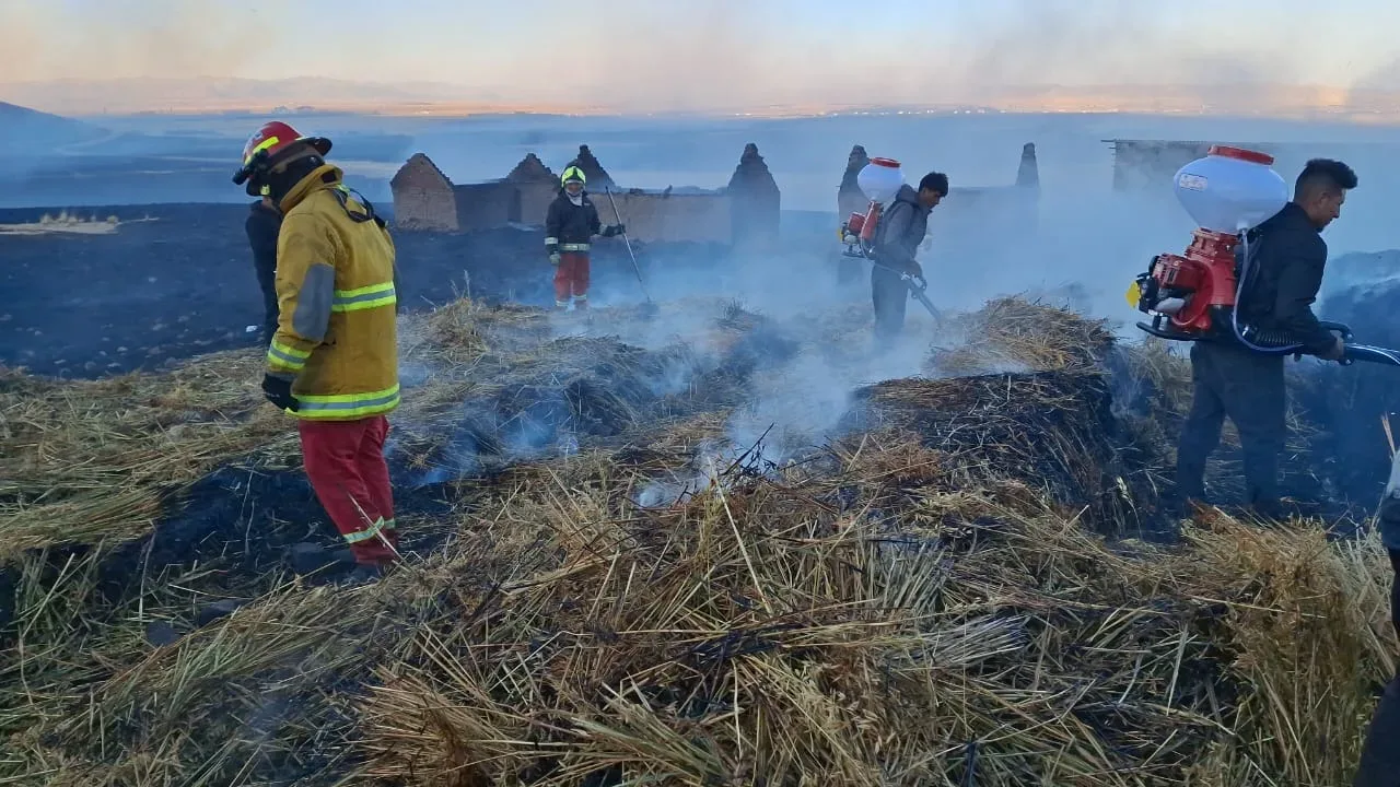 Incendio Calapuja