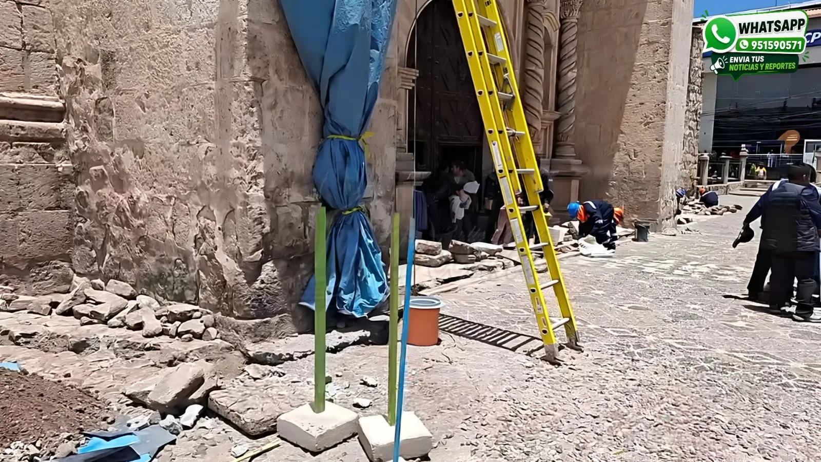 Destinan S 138 mil para iluminación exterior del templo Santa Catalina de Juliaca