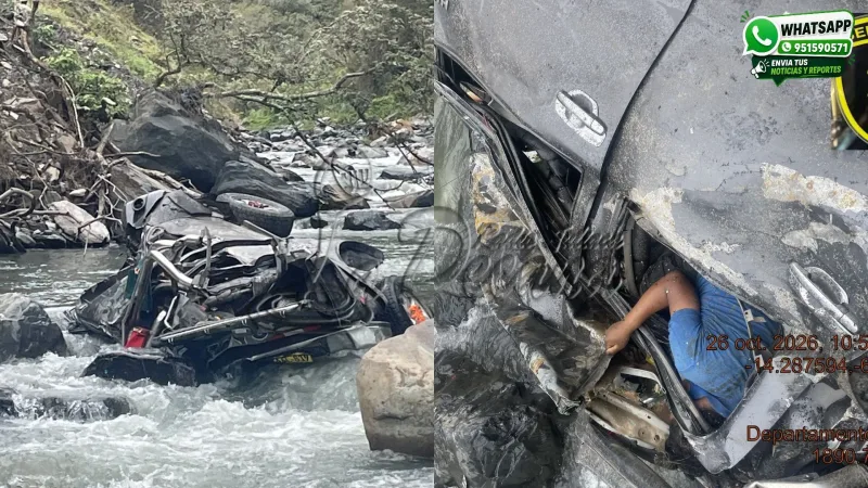 Trágico accidente en la vía Sandia–San José habría dejado al menos 3 fallecidos