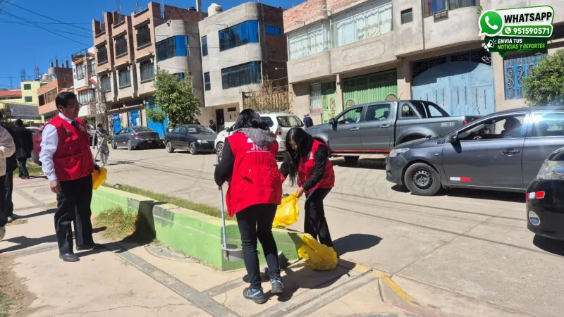 JEE Puno retira propaganda electoral y reporta presunta infracción al Ministerio Público