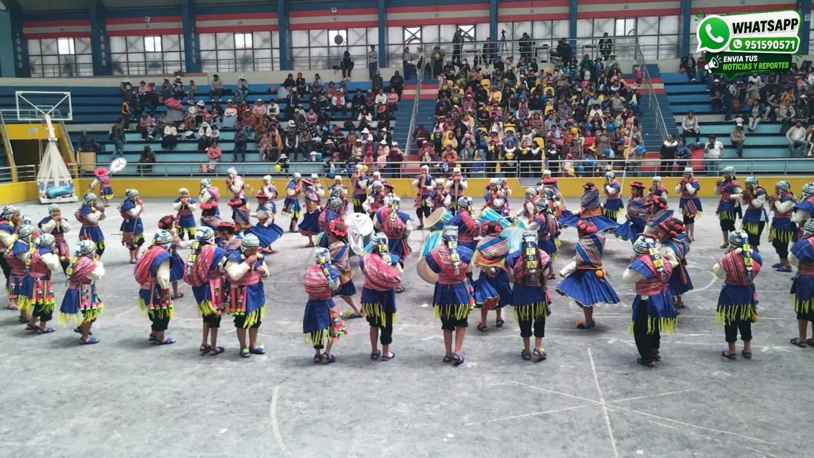 Escolares de Juliaca destacan en el III Concurso Regional de Sikuris por el centenario de San Román