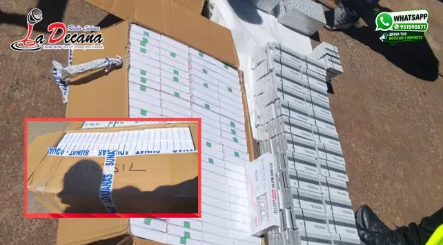 Golpe al contrabando en Puno: Incautan mercadería farmacéutica y vehículo valorizados en más de 281 mil soles