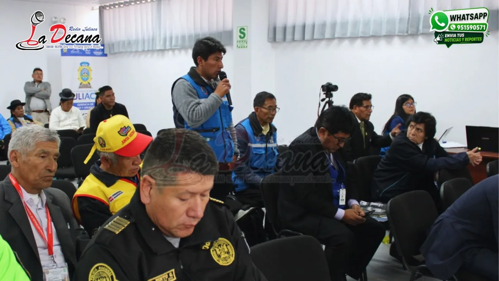 El Comité Provincial de Seguridad Ciudadana (COPROSEC) de San Román