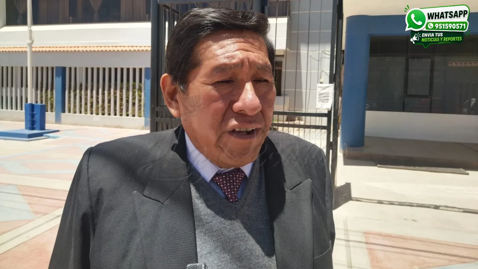 Pedro Quispe Cari, especialista del área de Ciencias Sociales y Educación de la UGEL San Román