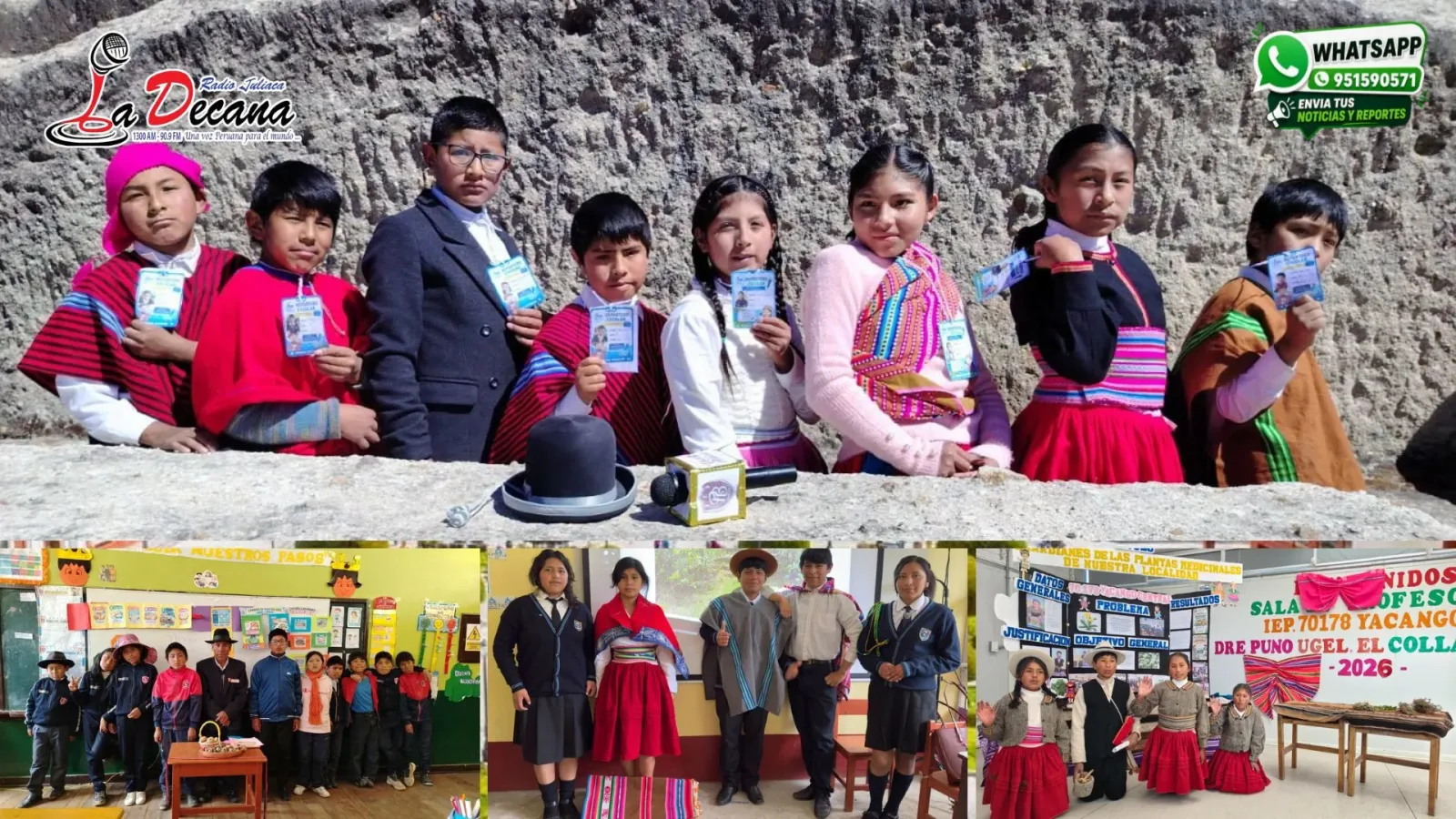 Nueve proyectos escolares de Puno clasifican a la etapa nacional del Tinkuy 2026