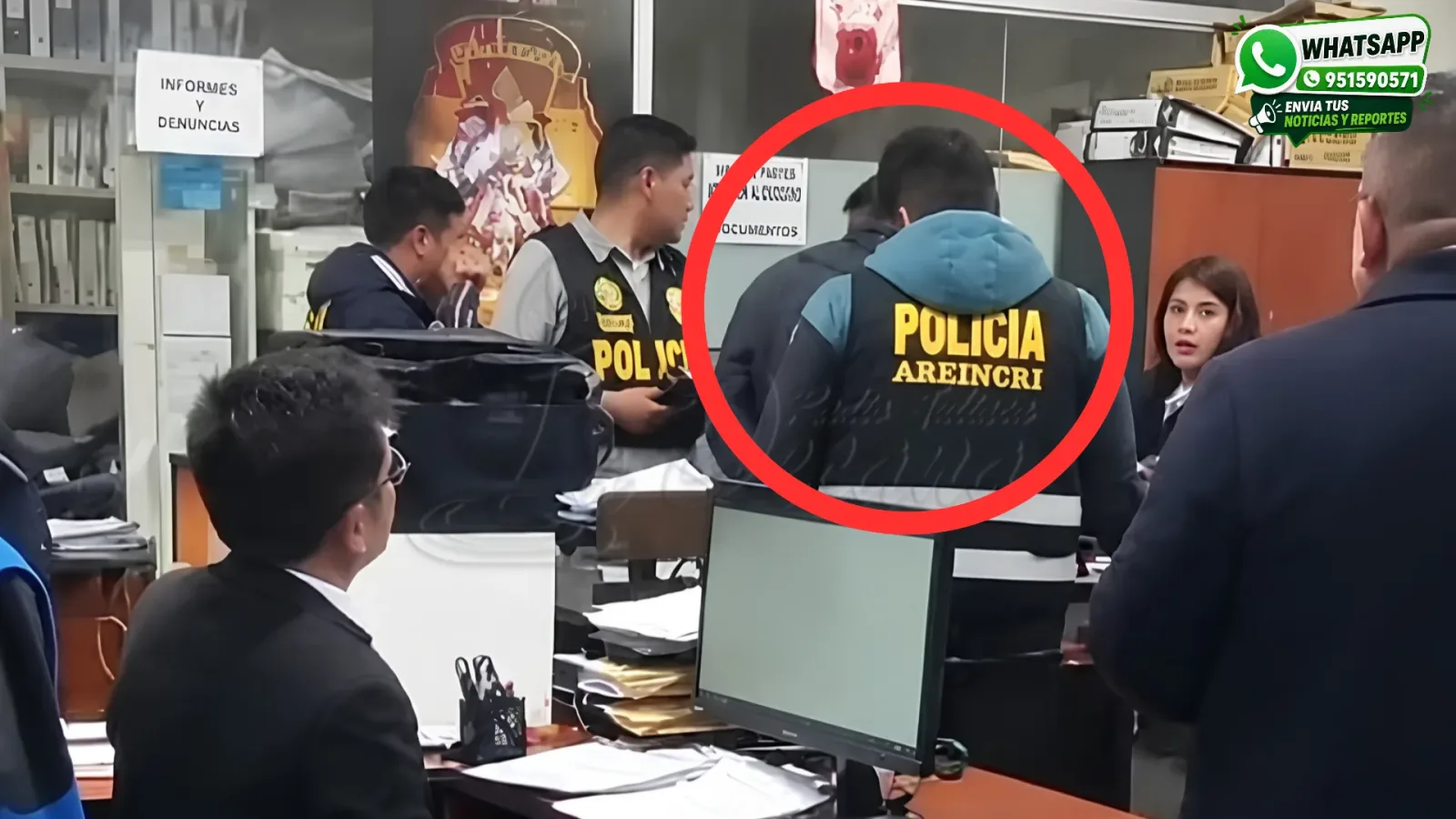 Juliaca detienen a jefe de Recursos Humanos de la Municipalidad de San Román tras cese de trabajador con medida cautelar