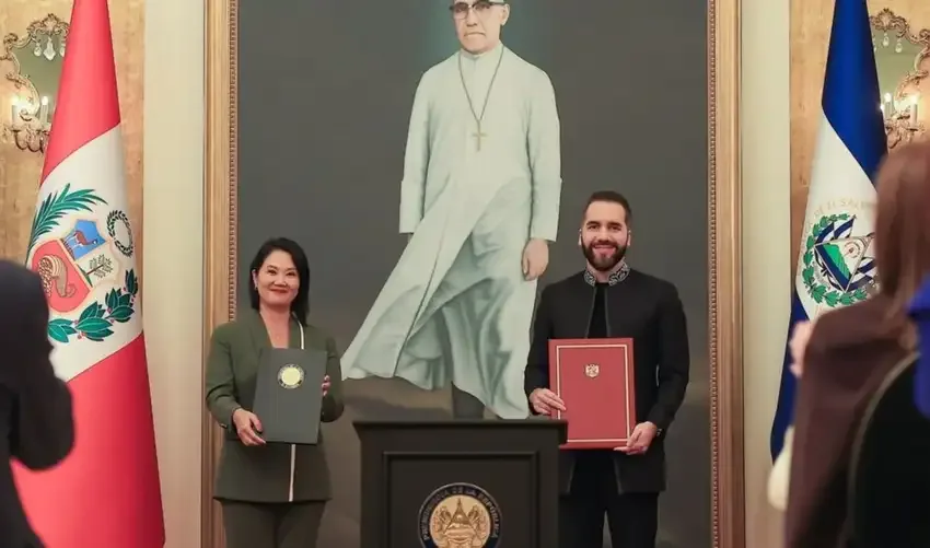 Keiko Fujimori y Nayib Bukele