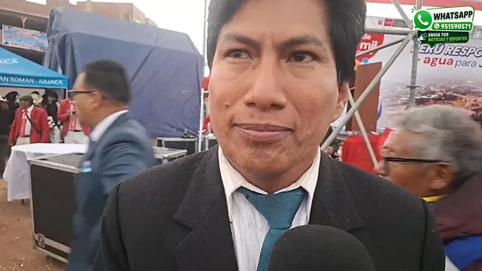 gerente de la Empresa Prestadora de Servicios de Saneamiento (EPS) Seda Juliaca, Fredy Armando Carita Faijo