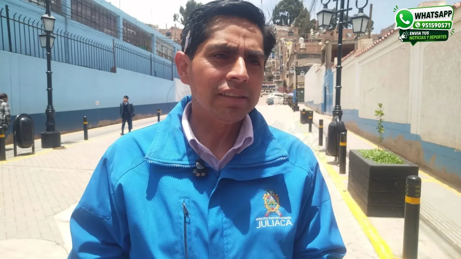 Gerente de Gestión Ambiental y Residuos Sólidos de la Municipalidad Provincial de San Román, Arturo Oroz Bocángel