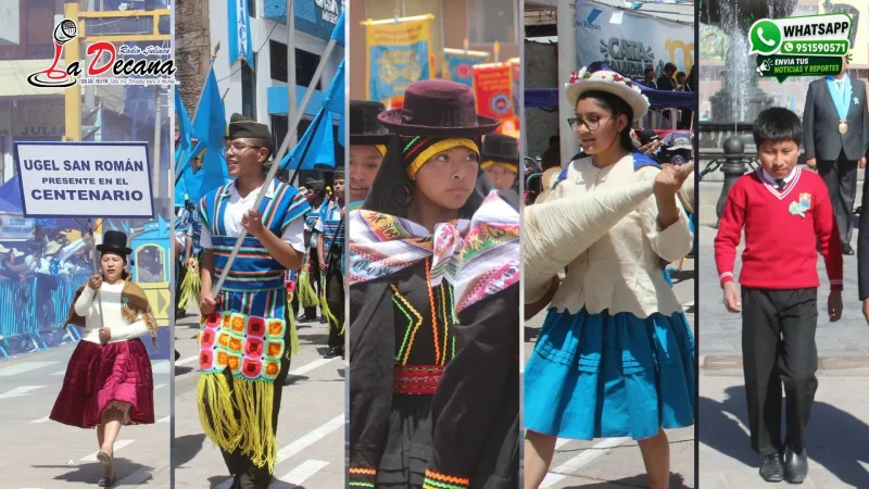 desfile escolar juliaca