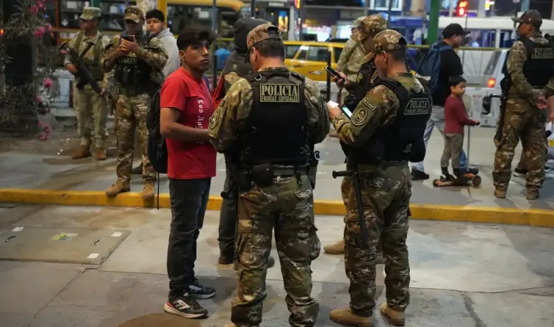 Efectivos de la Policía Nacional del Perú