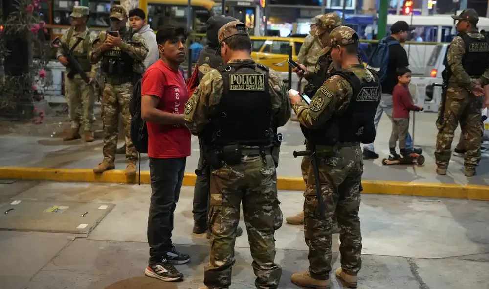 Efectivos de la Policía Nacional del Perú