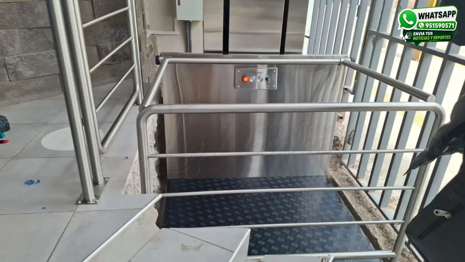Instalan elevador eléctrico en la Casa de la Cultura de Juliaca para mejorar la accesibilidad de personas con discapacidad