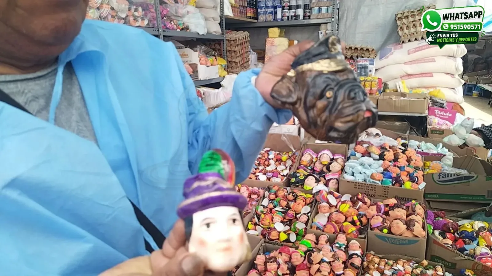 Feria de Todos los Santos en Juliaca registra bajas ventas y comerciantes ofrecen descuentos