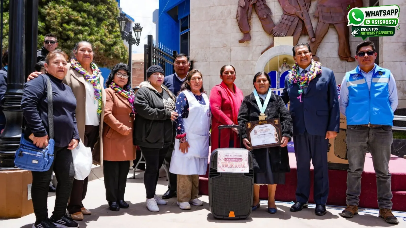 Premian a ganadores del Corso de la Integración Andina 2026 por el centenario de San Román