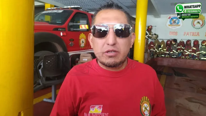 Comandante de la Compañía de Bomberos N.° 53 de San Román, Lui Frisancho Aroco