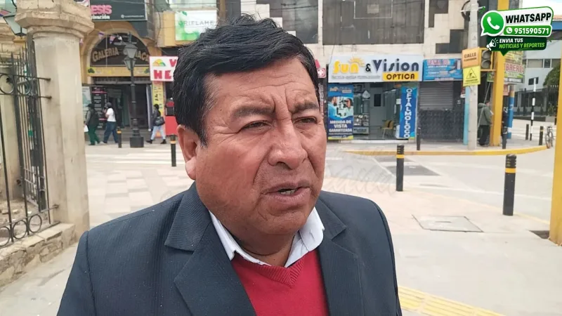 exsecretario general del SUTEP, base San Román de Juliaca, Mario Salomón Zapana Palomino