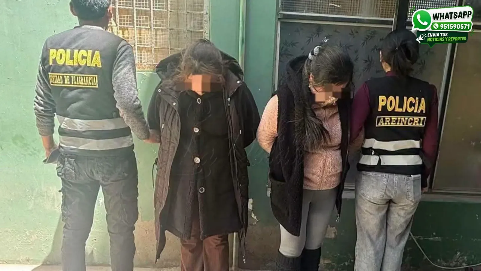 Intervienen a dos mujeres e incautan 52 celulares por presunta receptación