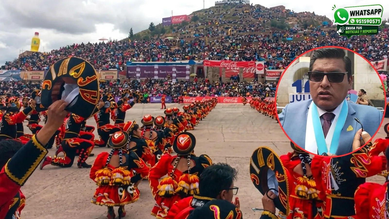 Carnavales de Juliaca 2027 buscan realizar concurso en estadio y lanzar actividades culturales en Lima y en el cerro Huayna Roque