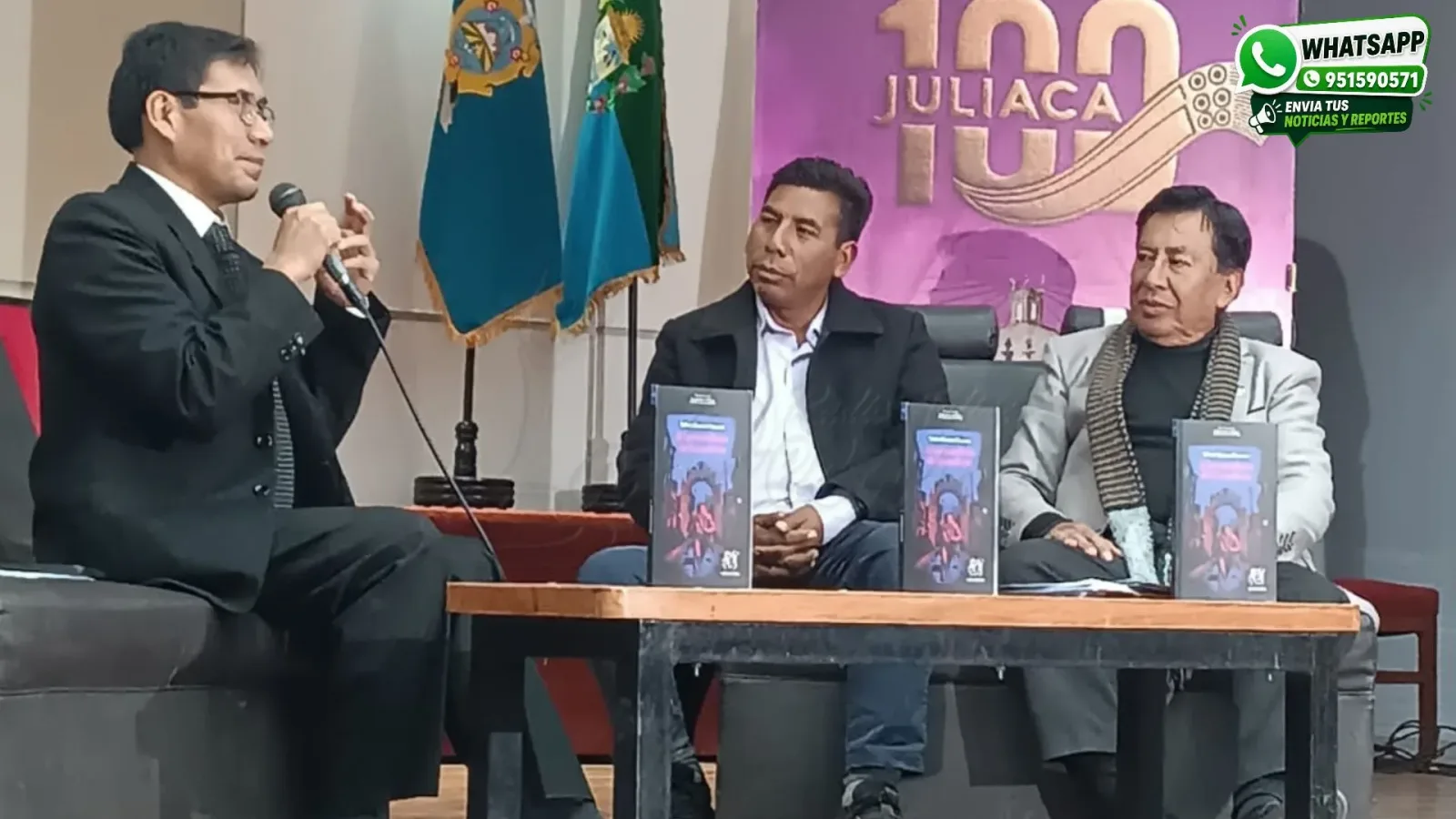 Novela “A las sombras de la codicia” llega a Juliaca con una trama de corrupción, persecución política y violencia institucional