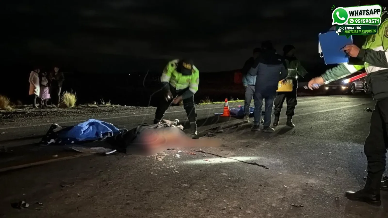 Un fallecido y varios heridos deja accidente múltiple en la vía Juliaca–Azángaro
