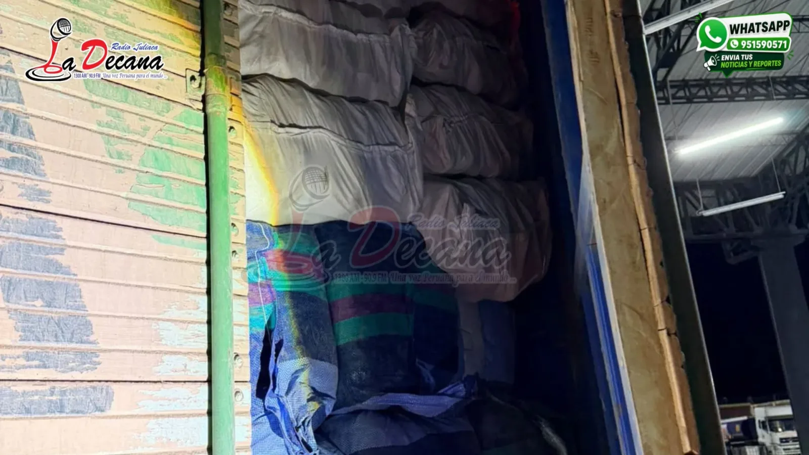 Incautan mercancía de presunto contrabando valorizada en más de S/ 2,5 millones en Chucuito