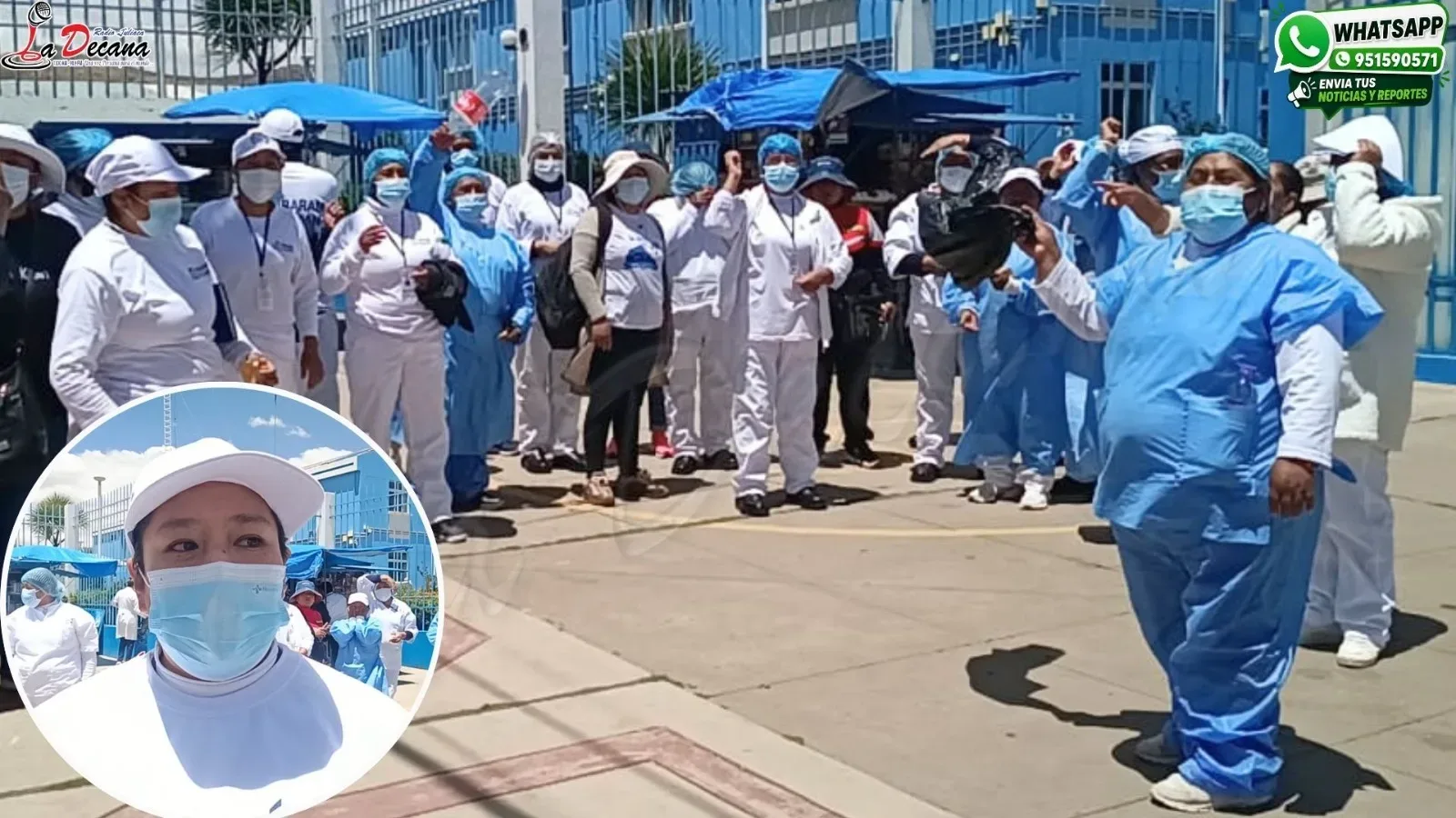Trabajadores de limpieza