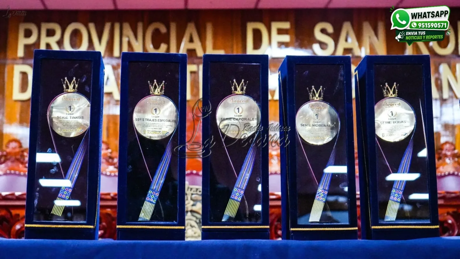 Municipalidad de San Román premia a conjuntos folclóricos por el centenario de la festividad de la Virgen de Las Mercedes