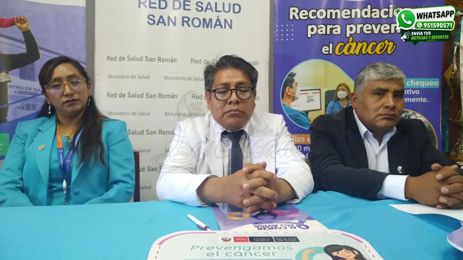 Red de Salud San Román realiza tamizajes gratuitos para detectar el cáncer y llama a fortalecer la prevención