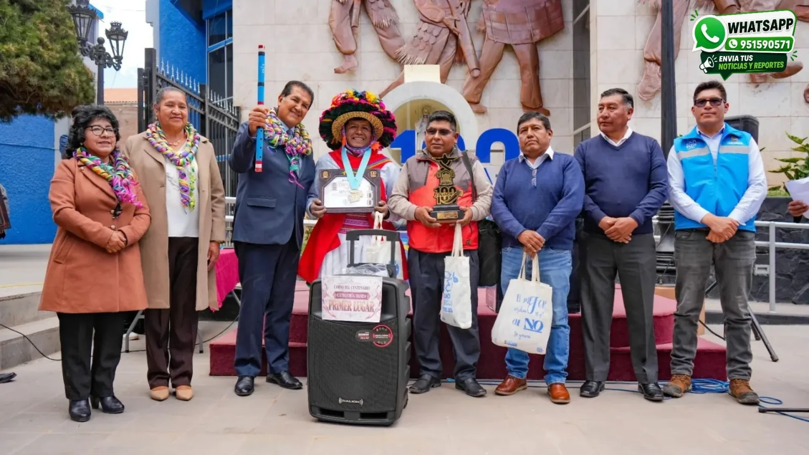 Premian a ganadores del Corso de la Integración Andina 2026 por el centenario de San Román