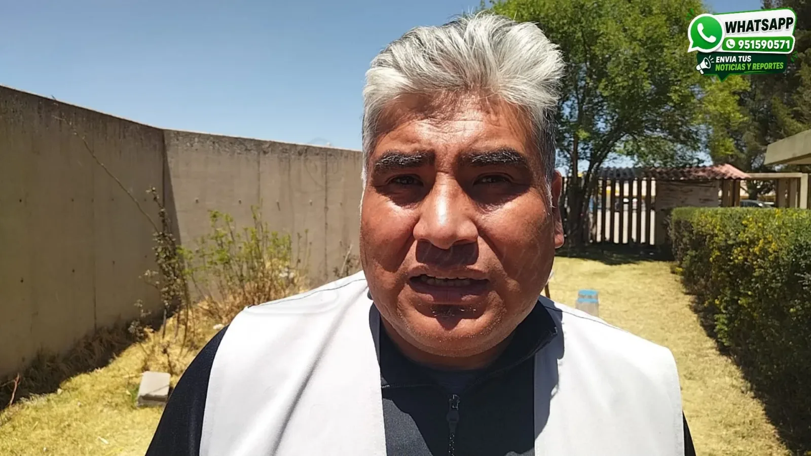 jefe de Salud de las Personas de la Red de Salud San Román, Elmer Huanca Quiroz