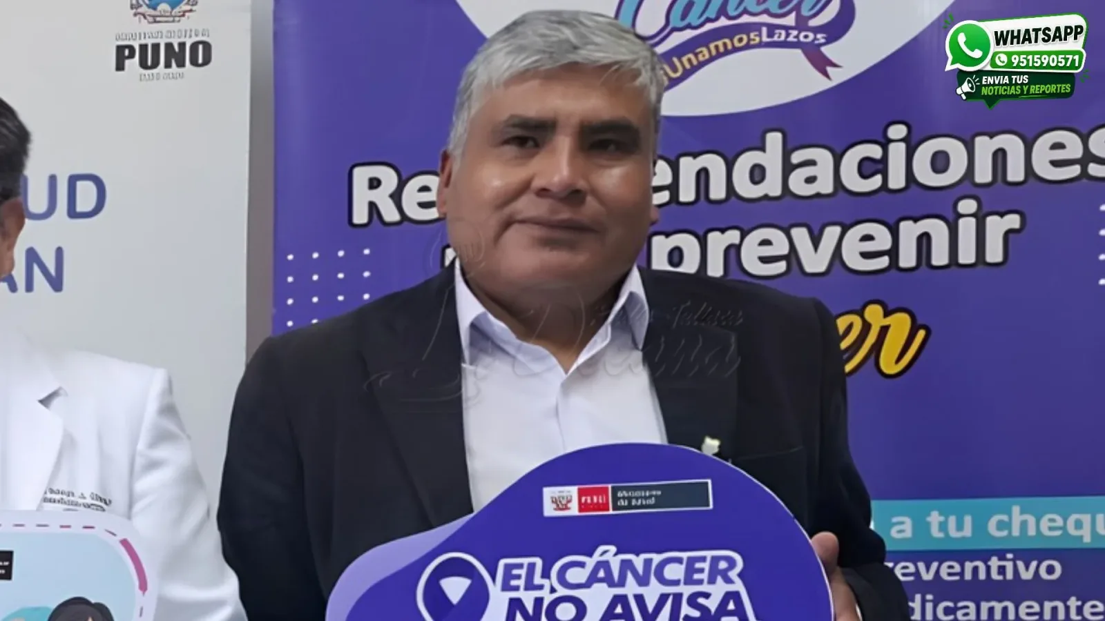 Médico especialista Johan Chambi Chipana