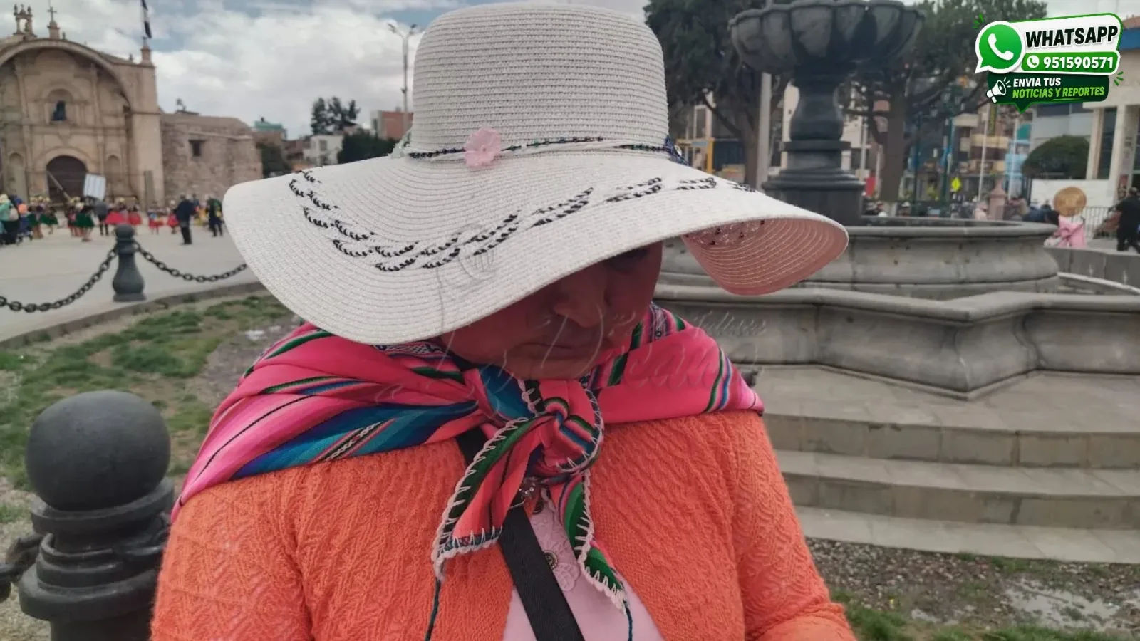 mujer de nacionalidad boliviana, identificada como María González Condori