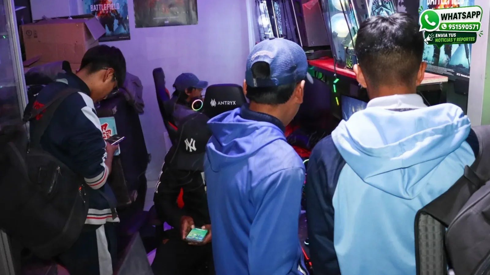 Operativo en VIDEOCINES de Juliaca identifica a 40 menores de edad, la mayoría escolares