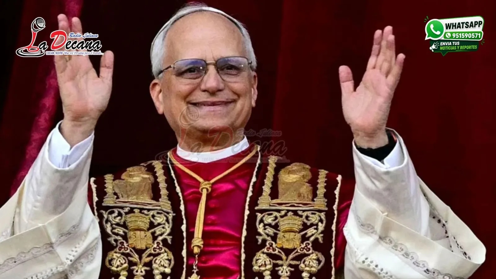 Papa León XIV anuncia gira por Perú, Argentina y Uruguay del 6 al 17 de noviembre