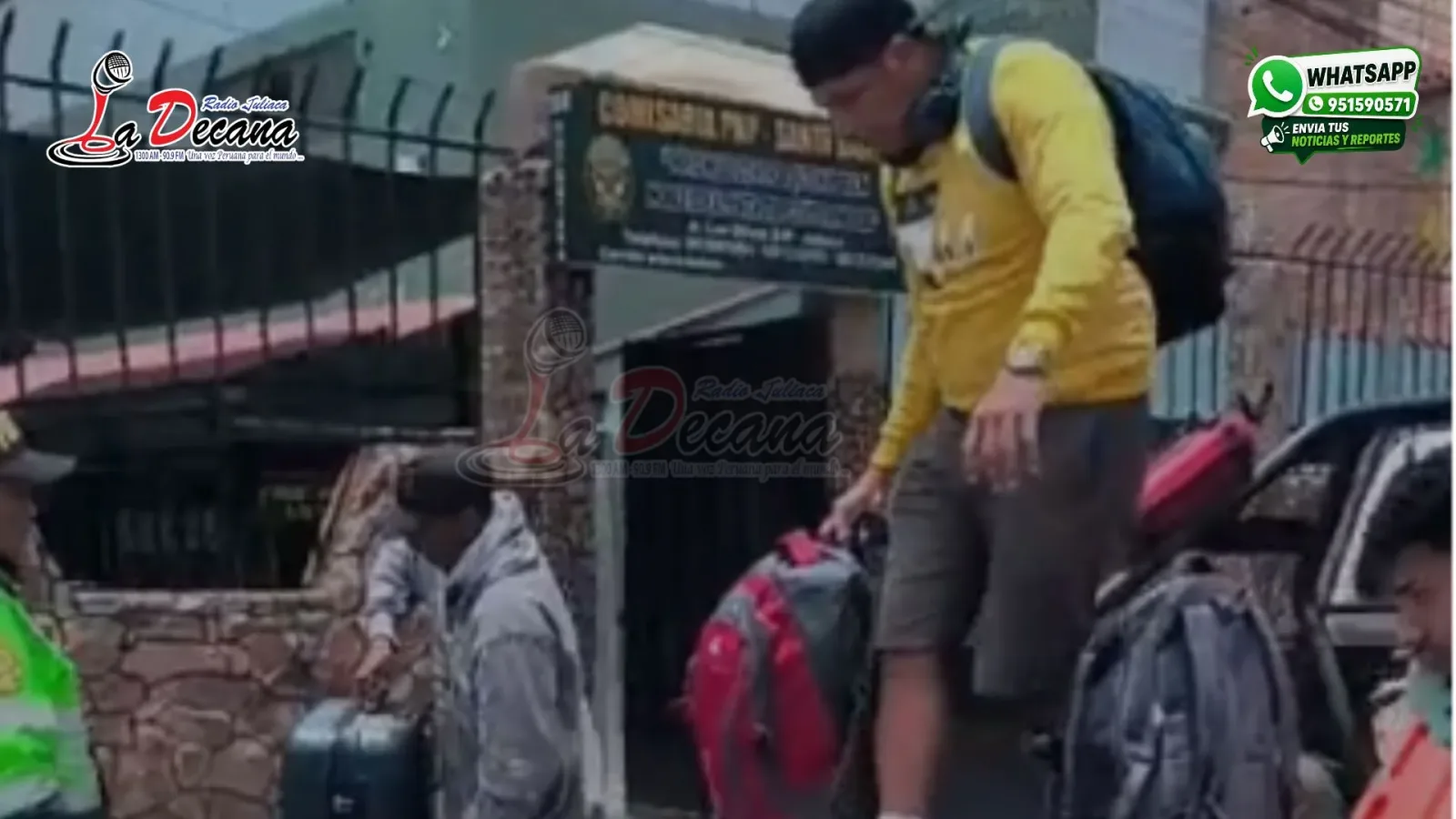 Intervienen a ciudadanos extranjeros durante operativo de control migratorio en la salida a Puno